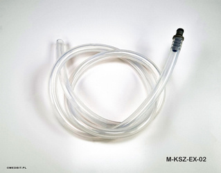 Odtoková hadička s nástavcem pro autokláv MOCOM EXACTA, PROXIMA, EXTREMA, silikon, 7,8 mm