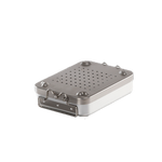 Sterilisationscontainer MELAG 17K, 20x14x5,5 cm, mit 100 Einwegfiltern, für Medizin, Kosmetik, Tattoo