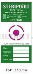 STEAM Klasse 6 Sterilisationsindikatoren STERIPOINT 134°C/18 Min. 250 Stück STERLAB