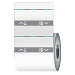 Labels for MELAdoc Two-Line Labeler – 6 Rolls (500 pcs each) with Ink Roller | MELAG GmbH | ME01088