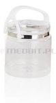 Condensate Tank for MELAdest 65 – Glass Container for MELAG GmbH Distiller, Professional Medical and Cosmetic Use, Code ME01067