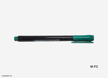 Waterproof pen for sterilization, green