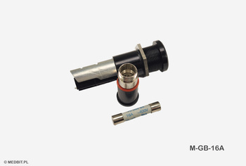 MELAG 16A fuse socket (substitute)