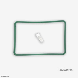STATIM 2000 S/G4 Cassette Gasket Green Original SCICAN 01-100028S Autoclave Seal for Medical, Dental, Tattoo, Beauty, Veterinary Use