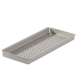 Bandeja estrecha corta de acero inoxidable 27 x 11 cm para autoclave MELAG ME01320