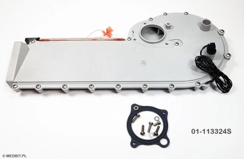 Canal vertical con resistencia para lavadora HYDRIM C61 wd G4 SciCan, pieza original 01-113324S