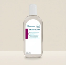 Limpiador Orange Solvent para superficies de productos médicos, alginato y cementos, 500 ml, Dr. Schumacher