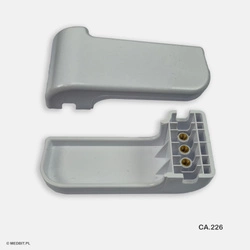 Manija Puerta Autoclave Tinget CA.226 - Blanca (Tres Tornillos)