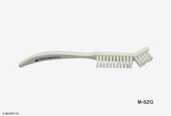 Cepillo curvado para limpieza de herramientas médicas y cosméticas, esterilizable en autoclave 134°C