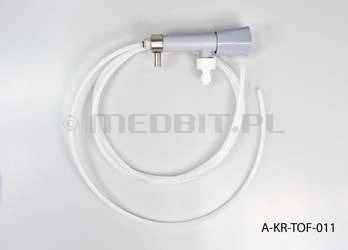 Grifo con soporte para agua desmineralizada clase I, acero inoxidable, HYDROLAB, A-KR-TOF-011