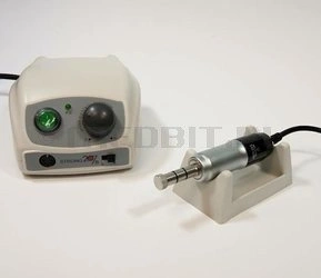 Micromotor quirúrgico Saeshin Strong 207B/108 EI para laboratorio protésico, 35.000 rpm, compatible ISO