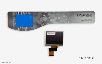 Écran LCD NextGen pour autoclave STATIM 2000 G4, compatible logiciel série 01 (SL01R128 et ultérieures), SCICAN Ltd., code produit 01-115317S
