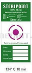 Indicateurs de stérilisation vapeur classe 6 STERIPOINT 134°C/18min (250 pcs) pour autoclaves, contrôle médical et beauté, STERLAB