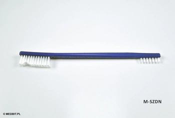 Brosse double face à poils en nylon souple pour le nettoyage et la stérilisation des instruments – MEDBIT.PL M-SZD-MW