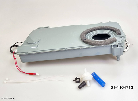 Réservoir d'eau interne pour autoclave STATIM 6000B SCICAN, avec capteurs de niveau et raccords complets, code 01-116471S