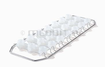 Supporto per 21 punte odontoiatriche HYDRIM M2/G4 (01-113112S) per lavatrici-disinfettatrici SciCan, acciaio e silicone
