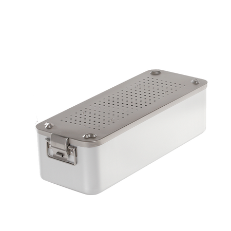 Contenitore per sterilizzazione MELAG 15G con 100 filtri monouso, 35x12x8 cm, per strumenti medici, podologici, cosmetici e tattoo