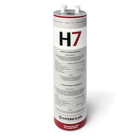 Filtre à échange d’ions H7 2000 ml pour déminéralisation de l’eau, compatible HLP SMART, HYDROLAB EJ-2000-0
