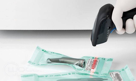 Imprimante d'étiquettes S PRINT pour autoclave BRAVO G4 CEFLA, impression d'étiquettes autocollantes avec codes-barres pour cycles de stérilisation