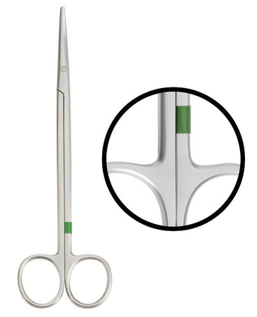 Páska na označování chirurgických nástrojů zelená, 0,6 cm x 510 cm, samolepicí, sterilizovatelná