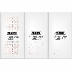 Nom du produit :  STF Test de Contrôle du Nettoyage en Laveur-Désinfecteur (100 pièces) – Test de Surveillance du Lavage pour Établissements Médicaux, Dentaires, Podologiques, Cosmétiques et Tatouage – BROWNE LTD, Code 2315AB