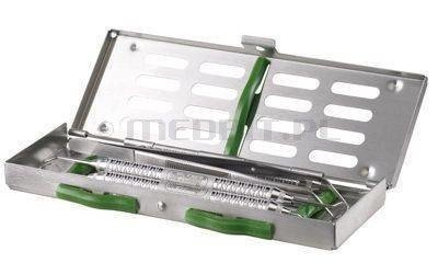 Sys-TM1 Stainless Steel Sterilization Cassette for 7 Instruments – SCICAN Ltd., Autoclavable Dental, Medical, Cosmetic & Tattoo Tool Tray