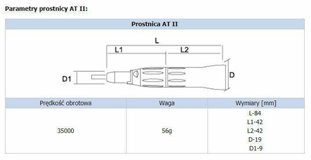 Końcówka stomatologiczna Strong AT-II (P