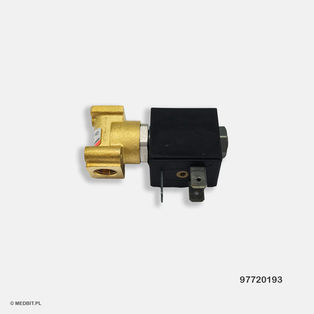 Valvola elettromagnetica a due vie 24V DC per autoclavi Bravo EV2 Classic/EV6 All CEFLA 97720193