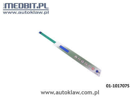 Klawiatura jednoczęściowa do autoklawu STATIM 2000 SCICAN, zintegrowana naklejka LCD, przyciski membranowe, 220V, 01-101707S