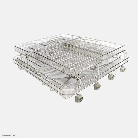Base móvil para lavadora desinfectadora HYDRIM C61, compatible con cestas y soportes, SCICAN 01-113256