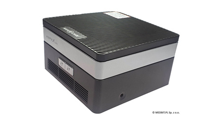 Aseptica Cubic černý dezinfektor vzduchu s UV filtrem, HEPA H13, ionizátorem a aromaterapií, 15 m²