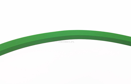 Guarnizione camera autoclave Tuttnauer serie 38xx E verde, sezione quadrata, compatibile fino al 2008, codice GAS080-0198