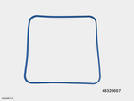 Junta de cámara azul para autoclave Getinge HS 33, original, código 48320607