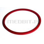 Guarnizione camera autoclave Tuttnauer 2340 EV GAS080-0196, sezione quadrata, colore rosso, originale