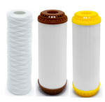 FOZ-02 Water Filter Set for Professional Sterilization Devices – Sediment, Iron Removal, and Softening Filters by HYDROLAB