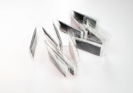 Filtre à eau pour distillateur EURONDA, 12 pièces, charbon actif, pour cabinets médicaux, dentaires, beauté, code 814003