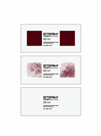 Controllo Lavaggio e Disinfezione WASH CONTROL (100 test) – Test di efficacia per lavatrici-disinfettatrici, conforme EN ISO 15883-1:2010, STERIM
