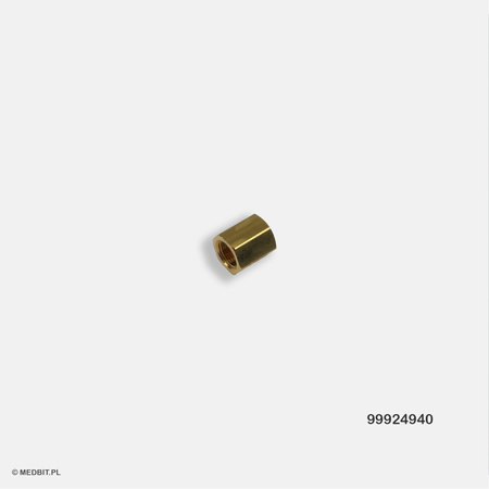 Cefla Bravo autoclave brass sleeve for PTFE tube 2.7 x 4 mm, 99924940