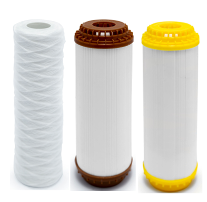 FOZ-02 Water Filter Set for Professional Sterilization Devices – Sediment, Iron Removal, and Softening Filters by HYDROLAB