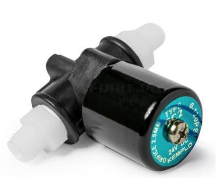 Válvula solenoide 24V rosca hembra 1/4" para desmineralizadores Hydrolab, código A-EZ-2414