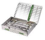 Sys-TM-8 x 5.5DS Cassette for 20 Instruments, Stainless Steel, Sterilization and Transport, Compatible with Hydrim and Statim, SCICAN Ltd.