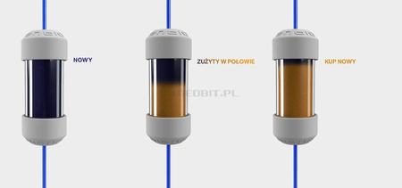 MAGIC FILTER do ENBIO – Filtr jonowymienny do oczyszczania i dejonizacji wody do autoklawów ENBIO S i ENBIO Pro