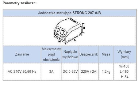 Micromotor protésico Strong 207B/102L con pieza de mano 102L, 35.000 rpm, 65W, Saeshin