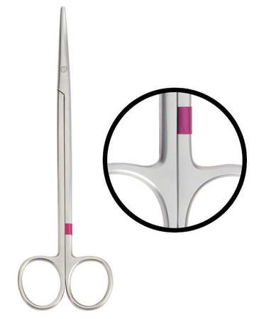 Páska na označování chirurgických nástrojů, fialová, 0,6 cm x 510 cm, sterilizovatelná, FST