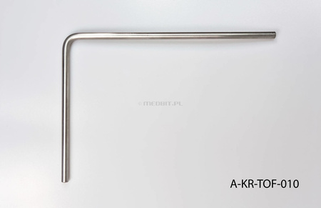 INOX Arm für HLP-Demineralisator, kompatibel mit mehreren Wasserhähnen, professionelles Zubehör – A-KR-TOF-010