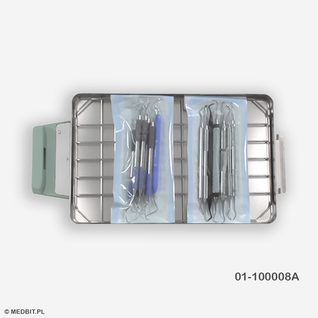 Cassete de esterilização para autoclave Statim 2000/2000S SCICAN, com vedação e armação, compatível com STATIM 2000 S, código 01-100008A