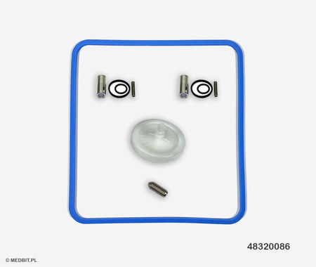 Wartungsset Getinge K5/K7 für Burket Magnetventile, Original Ersatzteile, kompatibel mit Getinge Autoklaven
