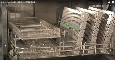 Rack für 3 Kassetten und 2 Körbe, kompatibel mit HYDRIM C61, SCICAN (01-113253)