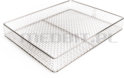 Cesto Completo em Aço Inoxidável para Lavadora-Desinfetadora HYDRIM M2 / M2 G4 SciCan, 394x204x42 mm, 01-114817