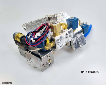 Conjunto de válvulas del colector superior para autoclave Statim 6000B G4 SciCan, código 01-116500S